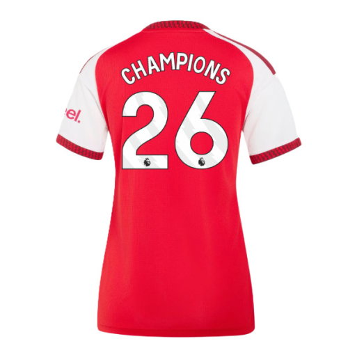 2026-2027 Arsenal Home Shirt (Womens) (Champions 26)