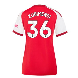 2026-2027 Arsenal Home Shirt (Womens) (Zubimendi 36)