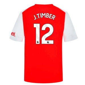 2026-2027 Arsenal Home SUPPORTER Shirt (Kids) (J.Timber 12)