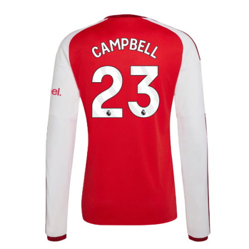 2026-2027 Arsenal Long Sleeve Home Shirt (Campbell 23)