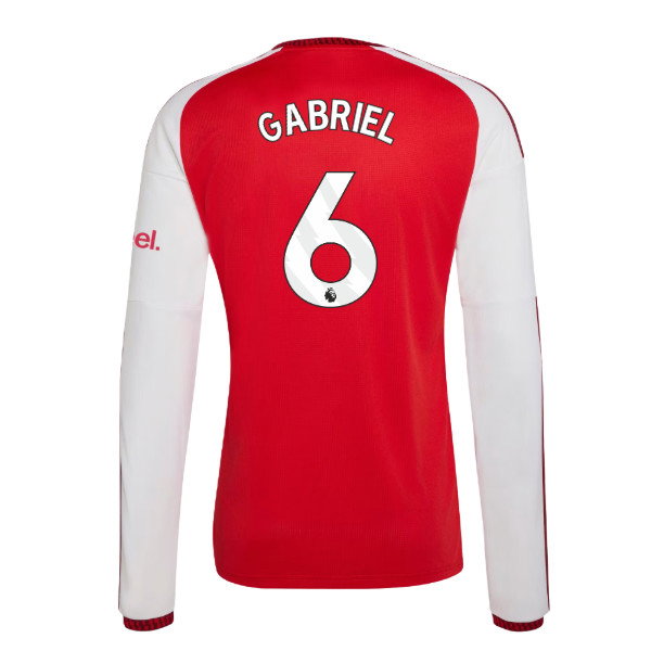 2026-2027 Arsenal Long Sleeve Home Shirt (Gabriel 6)