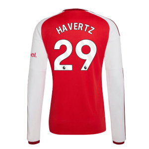 2026-2027 Arsenal Long Sleeve Home Shirt (Havertz 29)