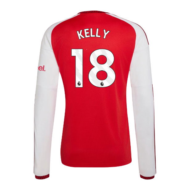 2026-2027 Arsenal Long Sleeve Home Shirt (Kelly 18)