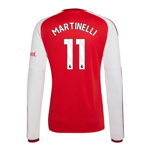 2026-2027 Arsenal Long Sleeve Home Shirt (Martinelli 11)