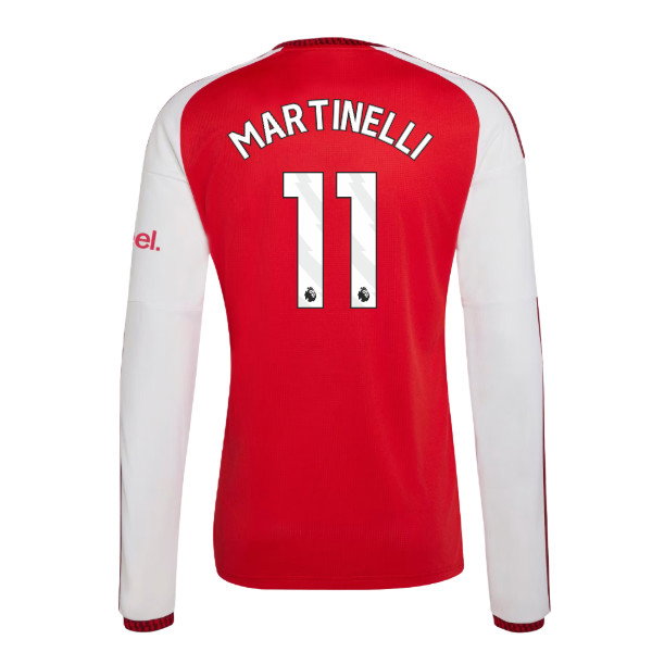 2026-2027 Arsenal Long Sleeve Home Shirt (Martinelli 11)