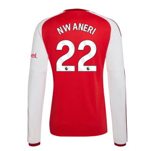 2026-2027 Arsenal Long Sleeve Home Shirt (Nwaneri 22)
