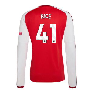 2026-2027 Arsenal Long Sleeve Home Shirt (Rice 41)