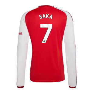 2026-2027 Arsenal Long Sleeve Home Shirt (Saka 7)