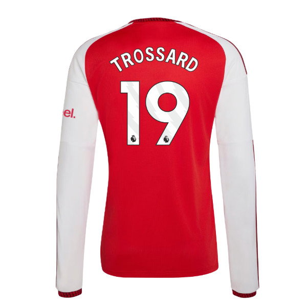 2026-2027 Arsenal Long Sleeve Home Shirt (Trossard 19)