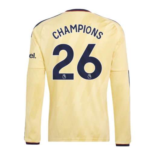 2026-2027 Arsenal Long Sleeve Third Shirt (Champions 26)