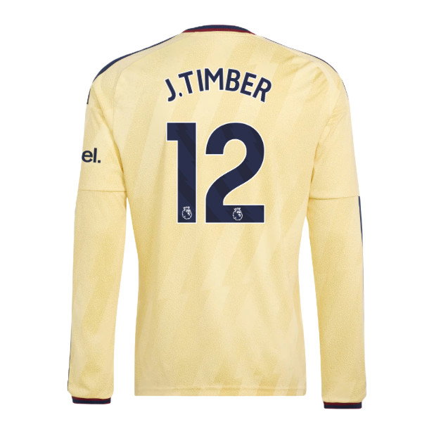 2026-2027 Arsenal Long Sleeve Third Shirt (J.Timber 12)