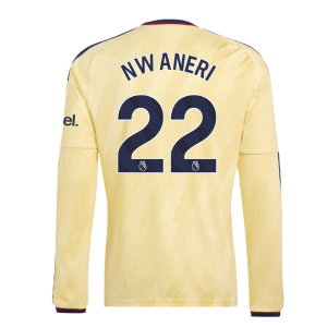 2026-2027 Arsenal Long Sleeve Third Shirt (Nwaneri 22)