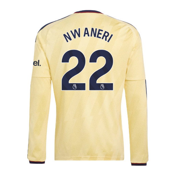 2026-2027 Arsenal Long Sleeve Third Shirt (Nwaneri 22)