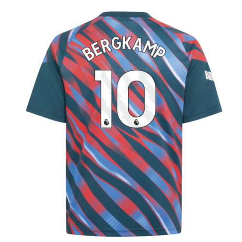 2026-2027 Arsenal Pre-Match Shirt (Utility Green) - Kids (Bergkamp 10)