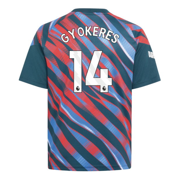 2026-2027 Arsenal Pre-Match Shirt (Utility Green) - Kids (Gyokeres 14)