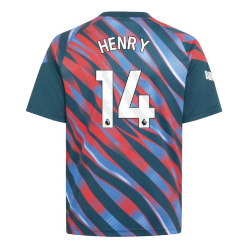 2026-2027 Arsenal Pre-Match Shirt (Utility Green) - Kids (Henry 14)