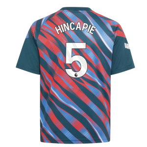 2026-2027 Arsenal Pre-Match Shirt (Utility Green) - Kids (Hincapie 5)