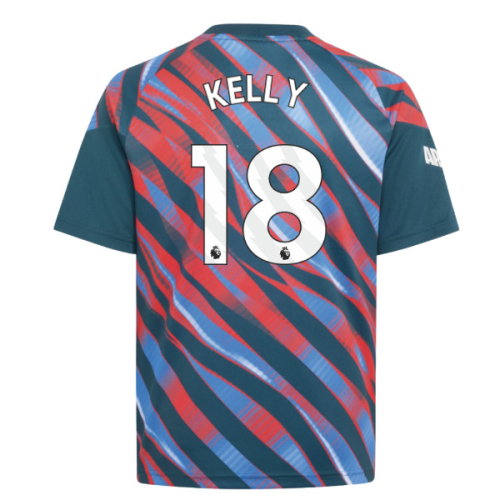 2026-2027 Arsenal Pre-Match Shirt (Utility Green) - Kids (Kelly 18)