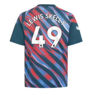 2026-2027 Arsenal Pre-Match Shirt (Utility Green) - Kids (Lewis Skelly 49)