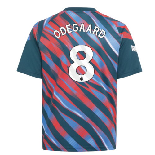 2026-2027 Arsenal Pre-Match Shirt (Utility Green) - Kids (Odegaard 8)