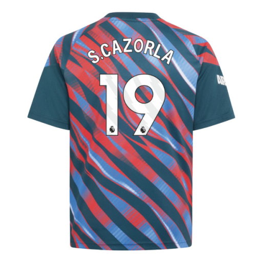 2026-2027 Arsenal Pre-Match Shirt (Utility Green) - Kids (S.Cazorla 19)