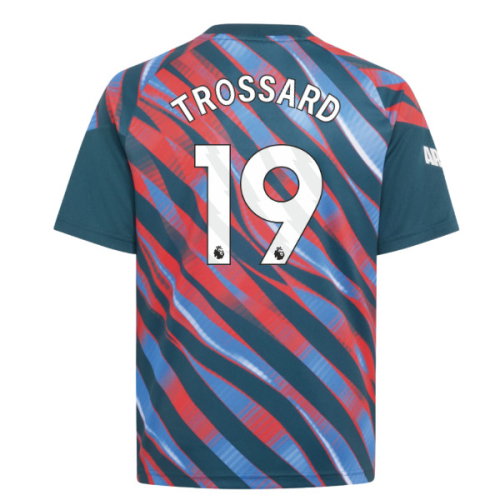 2026-2027 Arsenal Pre-Match Shirt (Utility Green) - Kids (Trossard 19)