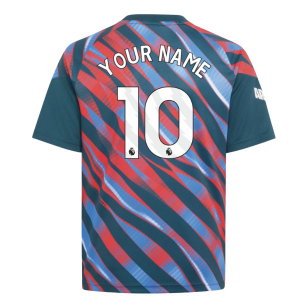 2026-2027 Arsenal Pre-Match Shirt (Utility Green) - Kids (Your Name)