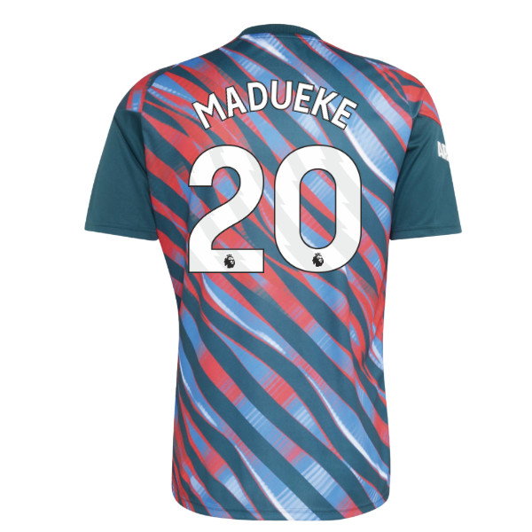 2026-2027 Arsenal Pre-Match Shirt (Utility Green) (Madueke 20)