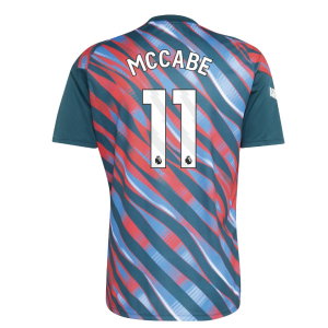 2026-2027 Arsenal Pre-Match Shirt (Utility Green) (McCabe 11)