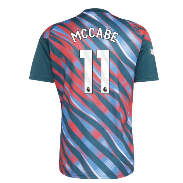 2026-2027 Arsenal Pre-Match Shirt (Utility Green) (McCabe 11)