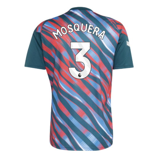 2026-2027 Arsenal Pre-Match Shirt (Utility Green) (Mosquera 3)