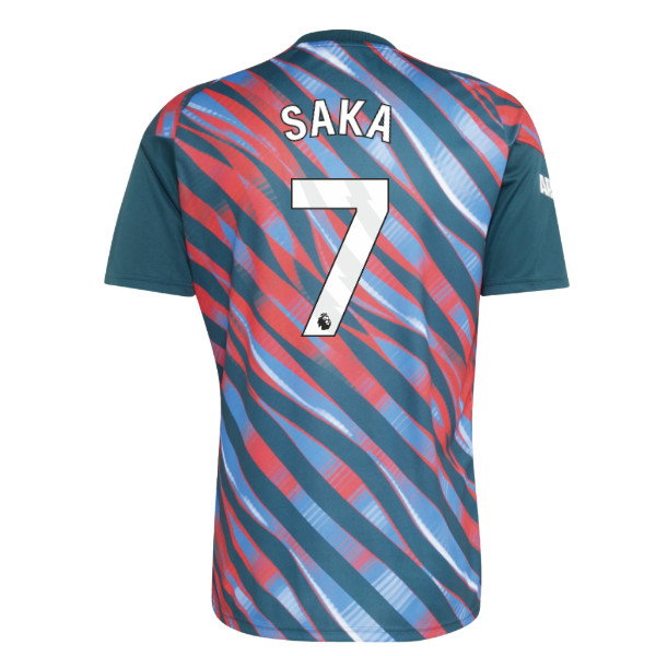 2026-2027 Arsenal Pre-Match Shirt (Utility Green) (Saka 7)