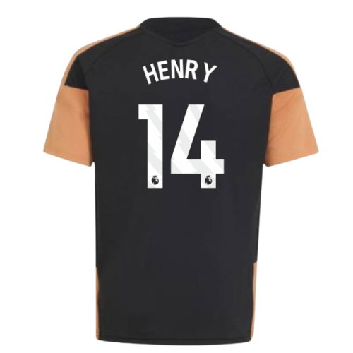 2026-2027 Arsenal Training Jersey (Black) - Kids (Henry 14)