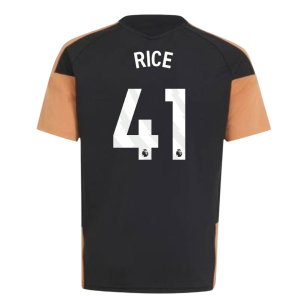 2026-2027 Arsenal Training Jersey (Black) - Kids (Rice 41)