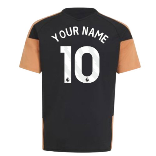 2026-2027 Arsenal Training Jersey (Black) - Kids (Your Name)