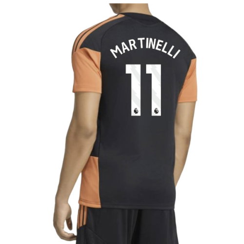 2026-2027 Arsenal Training Jersey (Black) (Martinelli 11)