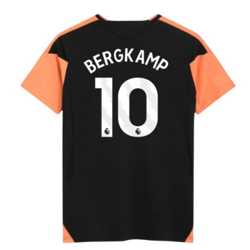 2026-2027 Arsenal Training Jersey (Black) - Womens (Bergkamp 10)