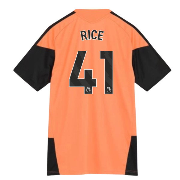 2026-2027 Arsenal Training Jersey (Dusky Orange) (Rice 41)