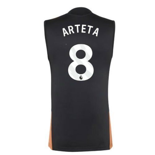 2026-2027 Arsenal Training Sleeveless Jersey (Black) (Arteta 8)