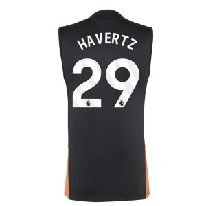 2026-2027 Arsenal Training Sleeveless Jersey (Black) (Havertz 29)