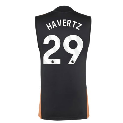 2026-2027 Arsenal Training Sleeveless Jersey (Black) (Havertz 29)