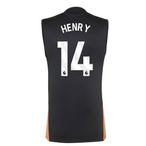 2026-2027 Arsenal Training Sleeveless Jersey (Black) (Henry 14)