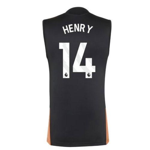 2026-2027 Arsenal Training Sleeveless Jersey (Black) (Henry 14)