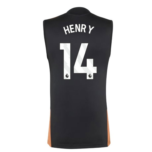 2026-2027 Arsenal Training Sleeveless Jersey (Black) (Henry 14)