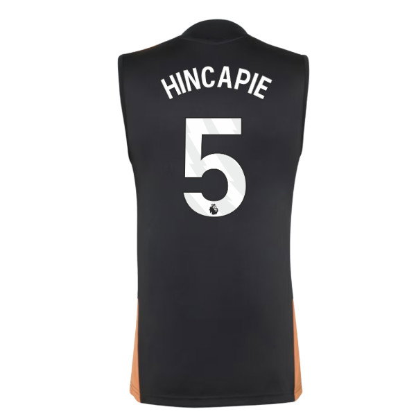 2026-2027 Arsenal Training Sleeveless Jersey (Black) (Hincapie 5)