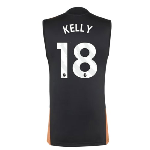 2026-2027 Arsenal Training Sleeveless Jersey (Black) (Kelly 18)
