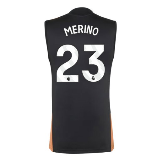 2026-2027 Arsenal Training Sleeveless Jersey (Black) (Merino 23)