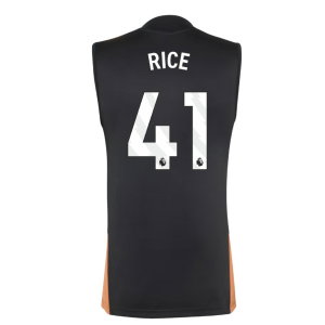 2026-2027 Arsenal Training Sleeveless Jersey (Black) (Rice 41)