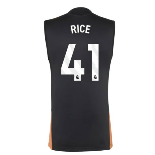 2026-2027 Arsenal Training Sleeveless Jersey (Black) (Rice 41)