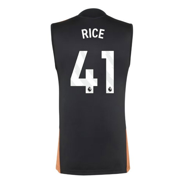2026-2027 Arsenal Training Sleeveless Jersey (Black) (Rice 41)